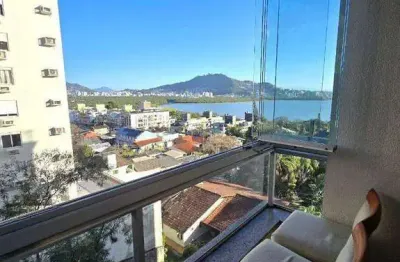 À venda | 69 m², vista mar, 2 quartos, semi mobiliado e 1 vaga - joão paulo, em florianópolis.