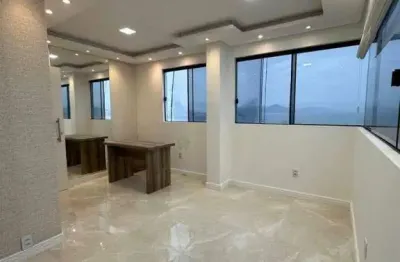 Oportunidade! sala comercial de 23 m² com vista mar e 1 vaga - campinas, em são josé.