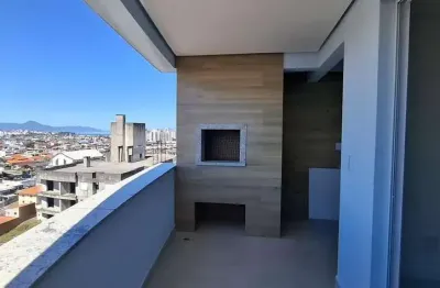 À venda | 96 m², Andar Alto, Vista Mar, 3 quartos e 1 vaga - Barreiros, em São José.