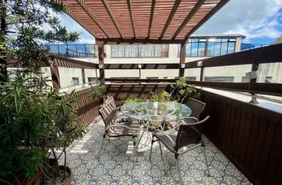 Locação | duplex, terraço privativo, 297 m², 3 quartos e 2 vagas - centro, em florianópolis.