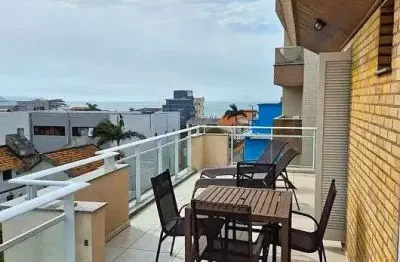 À venda | duplex, 153 m², terraço, vista mar, 3 quartos e 2 vagas - praia dos ingleses, em florianópolis.