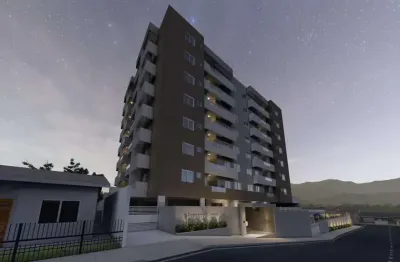 À venda | Apartamento Garden com 63 m², 2 quartos e 1 vaga - Barreiros, em São José!