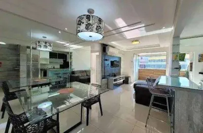 Apartamento com 2 quartos à venda em São José, Sacada com Churrasqueira, Mobiliado e 1 vaga - Bairro Nossa Sra do Rosário.