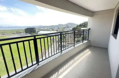 Linda vista para o mar com 3 dormitórios no bairro saco grande com 94.37 m²