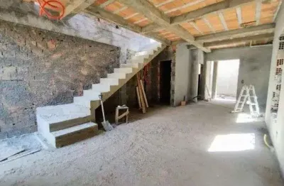 Casa com 3 suítes à venda em florianópolis, novo, 122 m² e 2 vagas - próximo ao villa romana shopping,