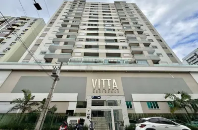 Apartamento com 2 quartos em campinas! sacada com churrasqueira, semi mobiliado e 1 vaga - são josé/sc.