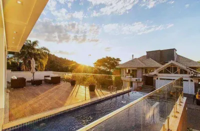 Casa com 5 quartos à venda em florianópolis/sc, condomínio fechado, vista mar e 5 vagas - bairro joão paulo.