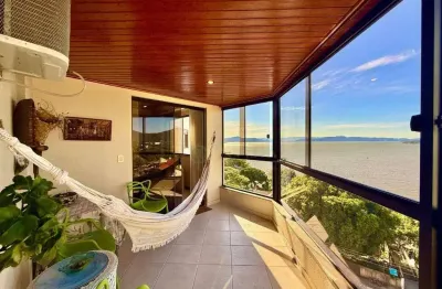 Cobertura duplex com 4 quartos à venda em florianópolis! vista mar, 278 m² e 3 vagas - bairro joão paulo.