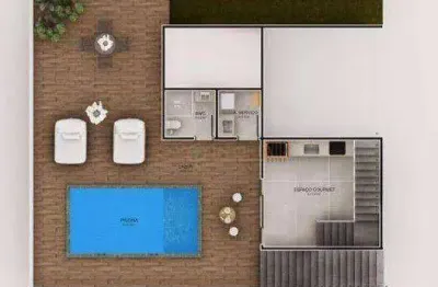 Á venda | 167m² de área privativa, 3 quartos, 2 piscinas em palhoça