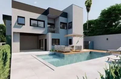 Casa em condomínio fechado com 4 suítes em florianópolis! churrasqueira, piscina e 2 vagas - bairro ingleses.