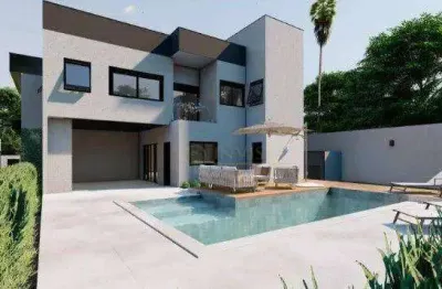 Casa em condomínio fechado com 4 suítes em florianópolis! churrasqueira, piscina e 2 vagas - bairro ingleses.