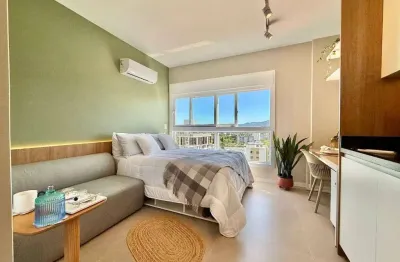Apartamento studio à venda em florianópolis/sc - próximo à ufsc, bairro pantanal.