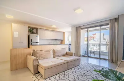 Apartamento com 3 suítes à venda em florianópolis! semi mobiliado, sacada com churrasqueira e 2 vagas - praia de jurerê.