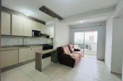 Apartamento semi mobiliado com 2 quartos em florianópolis/sc! sacada com churrasqueira e 1 vaga de garagem - bairro itacorubi.