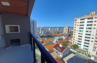 Apartamento à venda em são josé/sc! vista mar, sacada com churrasqueira e 1 vaga - bairro barreiros.