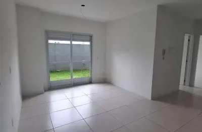 Apartamento garden com 2 quartos para alugar em palhoça/sc! sacada com churrasqueira e 1 vaga de garagem.