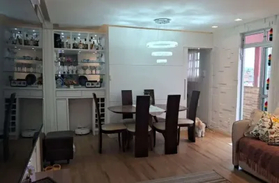 Cobertura com 3 quartos à venda em são josé/sc! terraço com churrasqueira, 160 m² e 1 vaga de garagem.