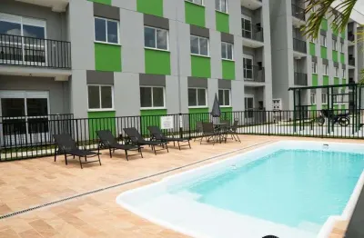 Apartamento Garden com 2 quartos à venda em Palhoça/SC - Sacada com Churrasqueira.