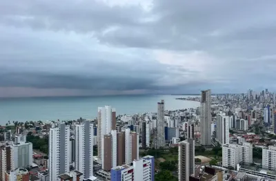 Apartamento à venda andar alto com vista permanente. aeroclube - joão pessoa /pb
