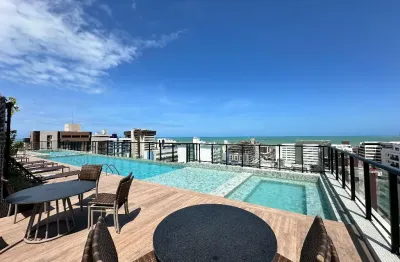 Flat a venda porteira fechada rentabilizando, tambaú, joao pessoa/pb