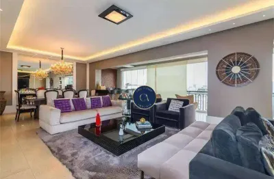 Apartamento com 4 suítes à venda, 251 m² por r$ 4.100.000 - perdizes - são paulo/sp