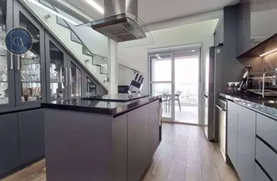 Cobertura com 2 dormitórios à venda, 125 m² - centro - osasco/sp