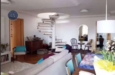 Cobertura com 4 dormitórios à venda, 216 m² - pompeia - são paulo/sp