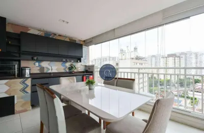 Apartamento com 3 dormitórios à venda, 102 m² - tatuapé - são paulo/sp