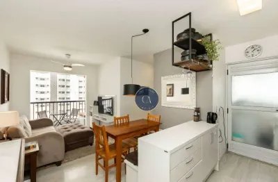 Apartamento com 2 dormitórios à venda, 48 m² - vila anastácio - são paulo/sp