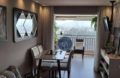 Apartamento com 2 dormitórios à venda, 68 m² - empresarial 18 do forte - barueri/sp