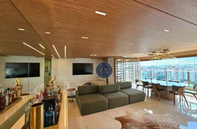 Apartamento com 3 dormitórios à venda, 147 m² - campo belo - são paulo/sp