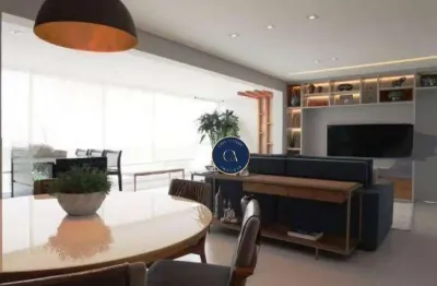 Apartamento com 3 dormitórios à venda, 130 m² - vila romana - são paulo/sp