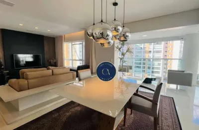 Apartamento com 3 suítes à venda, 185 m² - campo belo - são paulo/sp