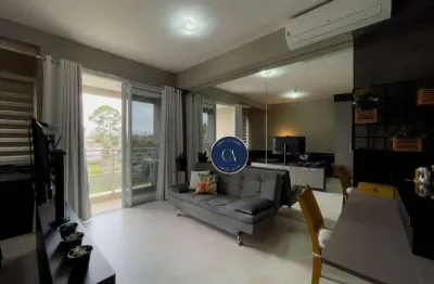 Studio com 1 dormitório à venda, 45 m² - tamboré - santana de parnaíba/sp