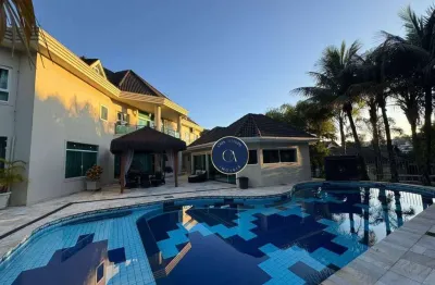 Casa com 6 dormitórios à venda, 1080 m² - residencial três (tamboré) - santana de parnaíba/sp