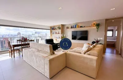 Apartamento com 3 suítes à venda, 143 m² - brooklin - são paulo/sp