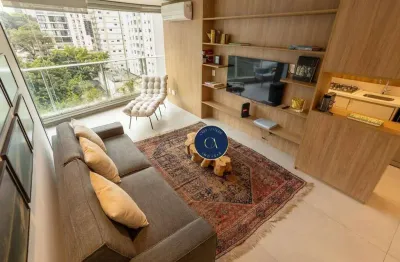 Apartamento com 2 quartos para alugar na Rua Henri Dunant, Santo Amaro, São Paulo