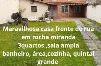 Casarao 3 quartos com rgi valor 480 mil aceito financiamento    rocha miranda