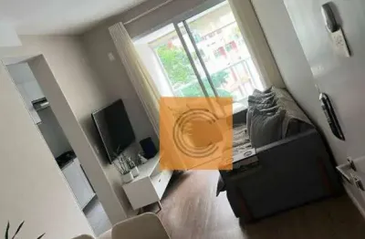 Apartamento com 1 dormitório à venda, 50 m² por r$ 695.000,00 - jardim anália franco - são paulo/sp