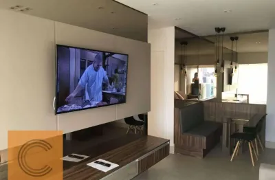 Apartamento com 1 dormitório para alugar, 55 m² por r$ 6.044,00/mês - jardim anália franco - são paulo/sp