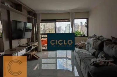 Apartamento com 3 dormitórios à venda, 125 m² por r$ 965.000,00 - tatuapé - são paulo/sp