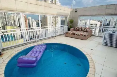 Cobertura 230m 3 dormitórios 2 suítesà venda, 230 m² por r$ 2.900.000 - anália franco - são paulo/sp