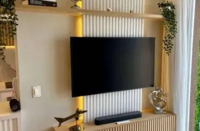 Apartamento mobiliado com 2 dormitórios à venda, 45 m² por r$ 511.000 - tatuapé - são paulo/sp