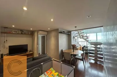 Cobertura com 3 dormitórios à venda, 164 m² por r$ 1.700.000,00 - tatuapé - são paulo/sp