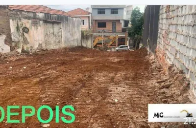 Terreno à venda, 240 m² por r$ 1.265.000,00 - tatuapé - são paulo/sp