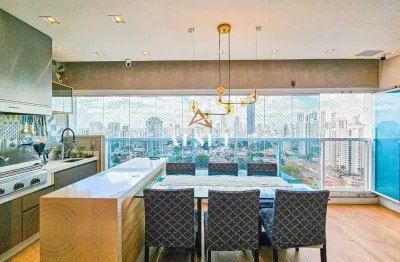 Apartamento varanda gourmet 3 dormitórios sendo 1 suíte à venda, 105 m² por r$ 1.699.000 - tatuapé - são paulo/sp