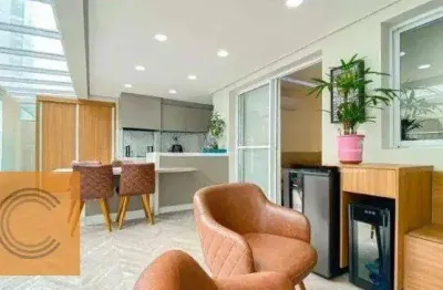Apartamento com 2 dormitórios à venda, 113 m² por r$ 1.430.000,00 - anália franco - são paulo/sp