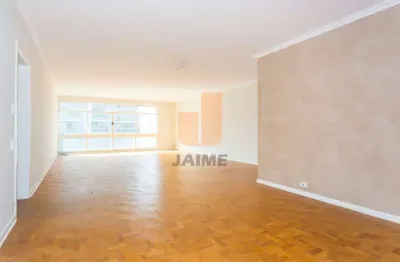 Apartamento de frente, em higienópolis, 4 dts, sendo 1 suíte, 2 vagas, com 210 m2, imperdível!