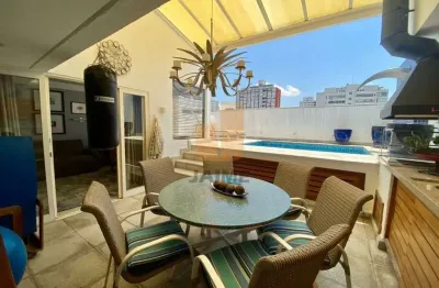 Cobertura duplex reformada e bem localizada, com 138 m2 e 1 vaga -  higienópolis