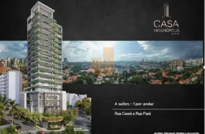 Apartamento com 4 quartos à venda na Rua Pará, 427, Higienópolis, São Paulo